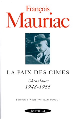 couverture de : La paix des cimes