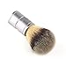 Beauty*Top*Picks Men's Stainless Metal Handle Badger Hair Shaving Brush Silvertip Barber Tool
