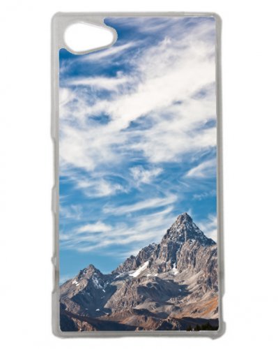 Preisvergleich Produktbild Schutzhülle Die Berge kompatibel Sony Z5 Compact Transparent