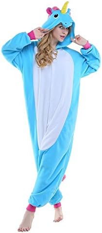 Unisex Cosplay Pyjamas Costume Kigurumi Onesies Animal Fancy Dress (XL fit for Height 175-185CM (68.8"-72.8"))