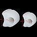 SODIAL(R)1 Pair Soft Gel Hallux Valgus Separator Toe Bunion Protector Pad 1x1x1inch