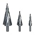 Produktbild SIridescentZB 3 Stücke 4-32mm Schnellarbeitsstahl HSS Spiralnut Schritt Bohrloch Schneidwerkzeug