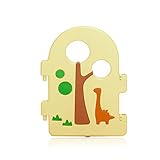 BABY VIVO Laufgitter Laufstall Baby Absperrgitter Krabbelgitter Schutzgitter für Kinder aus Kunststoff mit Tür und Spielzeug 14 Elemente - 9