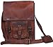 pranjals house real leather 13" brown sturdy ipad leather messenger satchel shoulder bag RS.1299.00