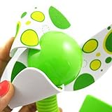 Baby Clip-on Mini Stroller Fan for Strollers Baby Cots Playpens (Green)