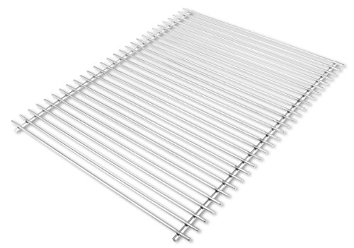 Parrilla en acero inoxidable europeo 55x45cm