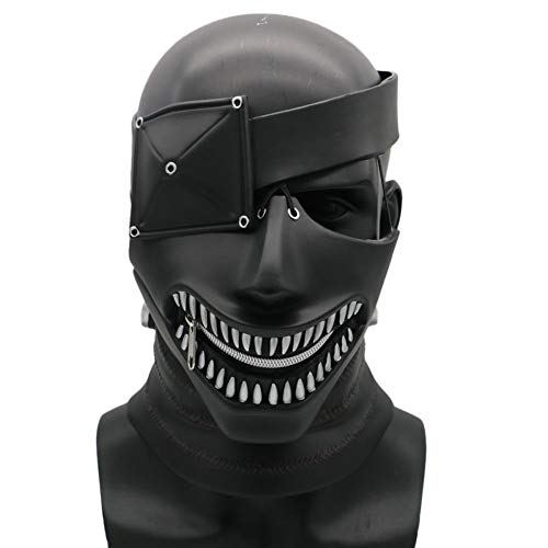 Preisvergleich Produktbild BLOIBFS Rollenspiel Einäugige Ghul-Maske Halloween-Aktivität Filmdrehrequisite