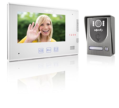 Preisvergleich Produktbild Somfy 2401445 Gegensprechanlage mit Display, weiß, 7 Zoll
