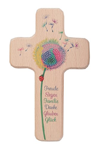 Kinderholzkreuz Pusteblume