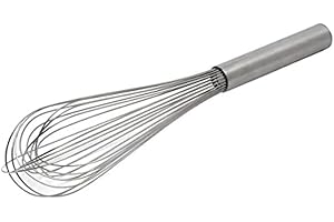 Genware NEV-63652 Whisk, Stainless Steel, Balloon, 14", 350 mm