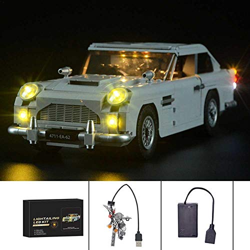Preisvergleich Produktbild starter LED Lichterkette -FOR Lego 10262 Aston Martin LED-Beleuchtung