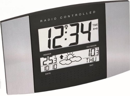 Funk-Wanduhr mit Wetterstation WS 8117