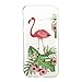 Produktbild Lonchee Samsung Galaxy A5 2017 SM-A520 5.2 Inch Hülle,Bunte Muster Weich TPU Handy Hülle Durchsichtig Transparent Etui Cover Case Protective Shell Soft Schutzhülle Telefon Kasten für Samsung Galaxy A5 2017 SM-A520 5.2 Inch – Blumen Flamingo