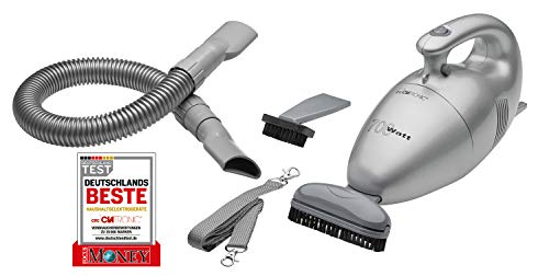 Clatronic Hs 2631 Aspirateur à Main Compact: 24 X 12 X 15 cm Léger Filtre Permanent Facile à Nettoyer