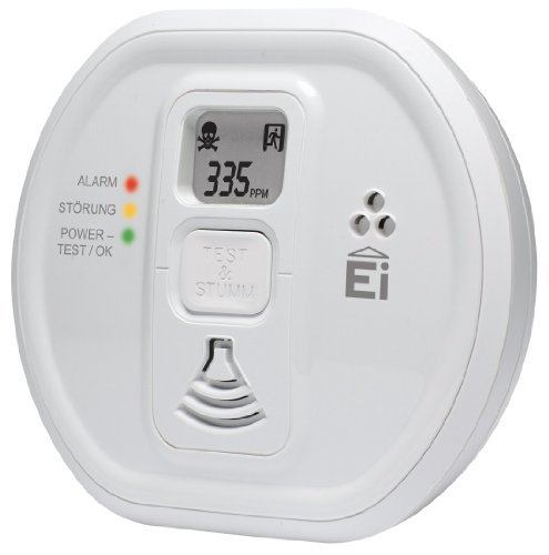 Ei Electronics Ei 207 D Kohlenmonoxidwarnmelder (mit LCD-Display, für Wohnung, Camping und Boot, 7 Jahre Produktlebensdauer) weiß, 1 Stück - 3