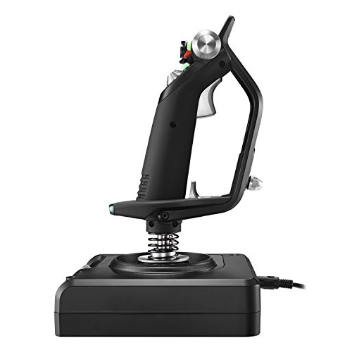 Logitech G Saitek X52 Pro Flight Control System - Sistema de Control para simuladores  Color Negro