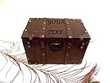  Antike Mann Box, personalisierte Jubiläumsbox, Box Box, antike Vintage Box, Box Hardware, Recycling-Vintage
