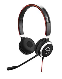 Jabra Evolve 40 MS Ove- Ear Stereo Headphones with mic