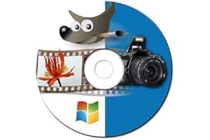 TWC GIMP 2025 Photo Editor - Professional Image Editing Software CD for PC Windows11, 10, 8.1 8 7 Vista XP, Mac OS X & Linux - Full Program with lifetime license - NO Subscription!
