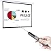 Produktbild kaersishop Drahtloser Presenter PowerPoint-Präsentations-Clicker PPT USB-Fernbedienung Laser Pointer Office Speech School Assemblies bis zu 100 m Reichweite Silber