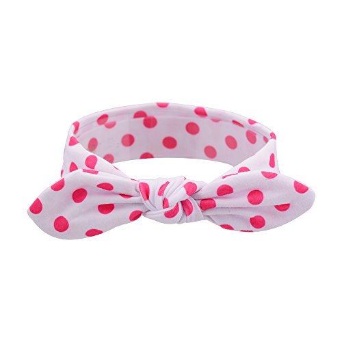 Baby Turban Mädchen Kinder Stirnband Kopfband Haarband Haarschleife Headband Haarschmuck - 6