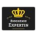 Produktbild Mousepad Biochemie Expertin schwarz