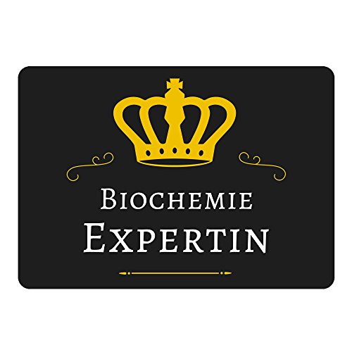 Preisvergleich Produktbild Mousepad Biochemie Expertin schwarz