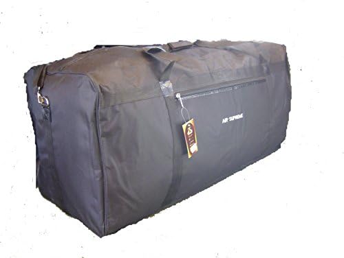 EXTRA LARGE CARAVAN HOLDALL CAMPING FISHING TENT HOLDALL STORAGE BAGS (Black)