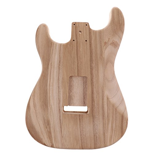 SM SunniMix corps de guitare électrique inachevé bois pour fender st guitare diy pièces