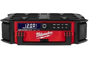 MILWAUKEE Radio/Cargador de Trabajo M18™ PACKOUT™ con Bluetooth® - M18PRCDAB+-0