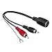Produktbild Hama Audio-Adapter 2 Cinch-Stecker/externe Masseklemme - 5-pol.-DIN-Kupp.