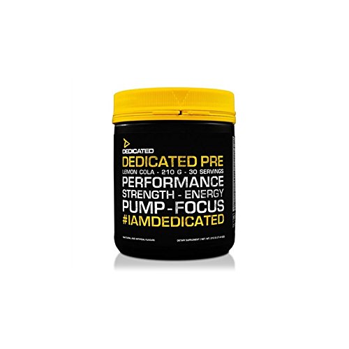 Preisvergleich Produktbild Dedicated Nutrition - PRE 210g Booster Lemon COLA - NEU!