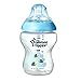 Tommee Tippee Closer to Nature 260 ml/9fl oz Decorated Feeding Bottles (Blue/6-pack)