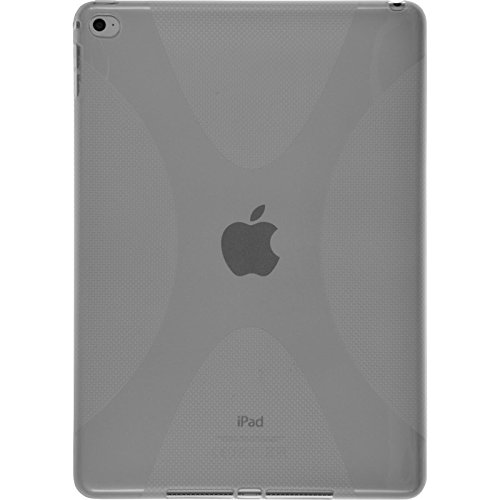 PhoneNatic Case für Apple iPad Air 2 Hülle Silikon clear X-Style Cover iPad Air 2 Tasche + 2 Schutzfolien - 3