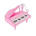 Produktbild Baoli Elektronische 24 Tasten Little Grand Piano Spielzeug Set mit Mikrofon Pink für Mädchen