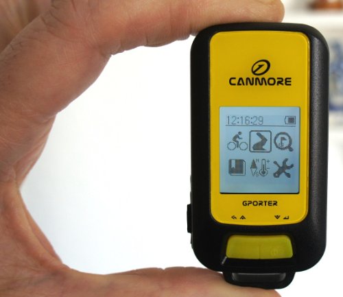 G-PORTER GP-102+ (Gelb) GPS Positionsanzeiger Positionsmarker Positionsfinder Datenlogger GPS Routenplaner GPS Fototagger GPS Trainingsanzeiger GPS Positionsguider GPS Synchronisierte Uhr GPS Höhenanzeiger GPS Tacho Digitaler Kompass Schrittzähler Wetterstation Wasserwage Handgerät Geräte Tracker Outdoor Geochaching Geotag Wandern - 3