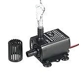 Amphibische Pumpe, Sie können es im Wasser oder aus Wasser verwenden. Abnehmbares Design, macht Ihre Reinigungsarbeiten einfacher.