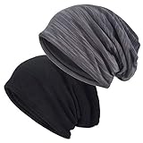 ❤ Ocasión: es fácil de combinar y se adapta perfectamente para exteriores en primavera / verano / otoño / invierno. Puede usar este gorro como gorro de noche o gorra de noche. También es un gorro de quimio.