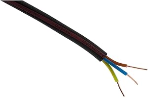 Zenitech Câble d'alimentation électrique U-1000 R2V 3G1,5mm² - 15m