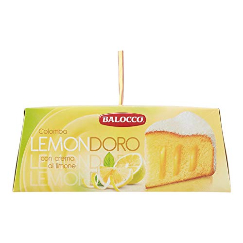 Balocco Colomba Lemondoro Lemon Cream Easter Cake 750g