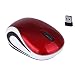 Produktbild Kabellose Maus, Mamum niedliche Mini-Maus 2,4 GHz kabellose optische Maus für PC Laptop Notebook Einheitsgröße rot