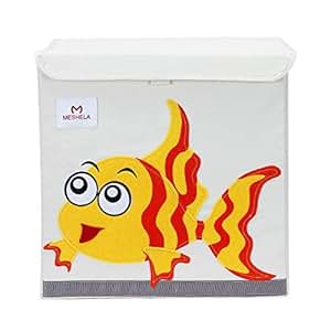 Meshela Aufbewahrungsbox und Organisator für Kinderspielzeug,Cartoon