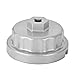Produktbild DEDC Ölfilterschlüssel Ölfilterkappen Öldienstschlüssel 3/8 Zoll 64mm für 2.5-5.7L TOYOTA Avalon Camry Highlander Sequoia Sienna Tundra
