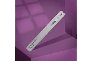 STALEKS PRO Base metálica recta para limas autoadhesivas y PapmAm, acero inoxidable. Expert 20. MBE-20 (Base metálica)