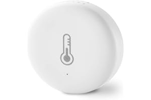 Lupus Electronics 12134 Lupus Mini Sensor de Temperatura ZigBee 3.0-Compatible con Amazon Echo Plus, 3 V