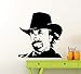 Produktbild tzxdbh Texas Cowboys Wandbild Chuck Norris Wasserdichte Kunst Wandaufkleber Home Schlafzimmer Spezielle Aufkleber Hohe Qulity Wandtattoos 56 * 56 cm