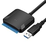 ?Conéctelo fácilmente On-the-go rate La velocidad de transferencia de la interfaz USB 3.0 de alta velocidad puede ser de hasta 5 Gbps y es compatible con USB 2.0. El cable UGREEN SATA es una solución portátil perfecta que se guarda bien en una bolsa para computadora portátil.
