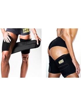 takestop® CINTURA ELASTICA GAMBE COSCE sweet sweat BELT TRIMMER NEOPRENE TERMICA E CONTENITIVA FASCIA MODELLANTE...