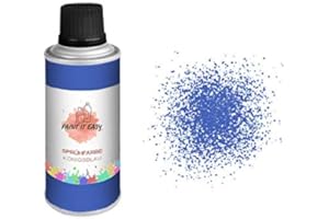 PAINT IT EASY Sprühfarbe, Sprühbastellack, Farbspray, 150ml, Königsblau