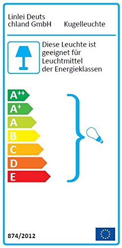 Kugelleuchte Kugellampe Gartenlampe 3er Set 30-40-50cm - 4